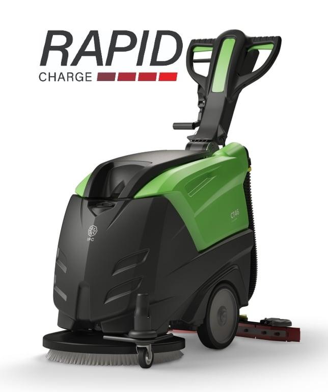 Rapid Charge - IPC Gansow CT46 B50 Scrubber Drier 