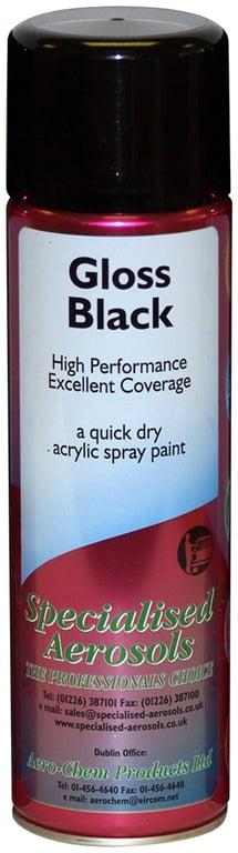 Gloss Black Paint 500ml