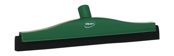 Vikan Floor Squeegee with Replacement Cassette, 400mm Green