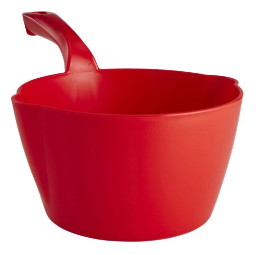 Vikan Round Bowl Scoop 2L Red