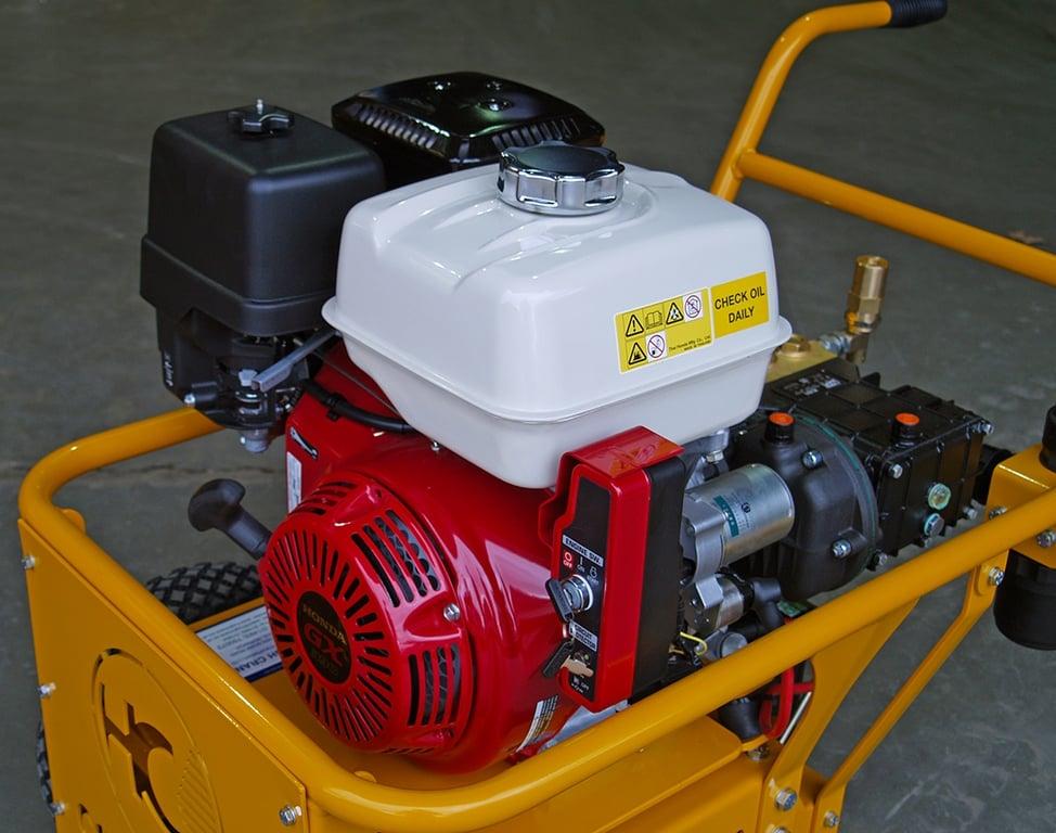 Commando 500P Barrow Mounted Petrol Pressure Washer