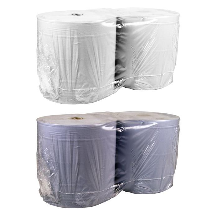 Industrial Wiping Paper 2 Ply (W)28cm (L)400m (2 Rolls) 