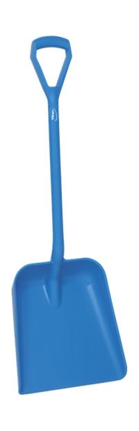 Vikan Shovel D-Grip - Short Handle - Large Blade Blue