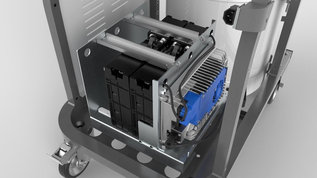 Nilfisk VHB436 Industrial Battery Vacuum
