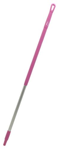 Vikan Ergonomic Aluminium Handle 1310mm Pink
