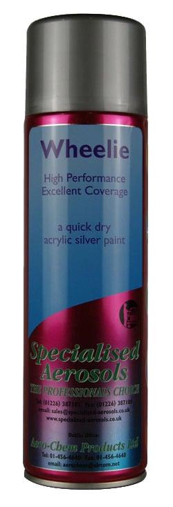 Wheelie Silver Paint 500ml