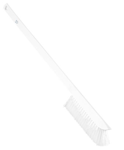 Vikan Medium Long Handled Ultra Slim Brush 600mm White
