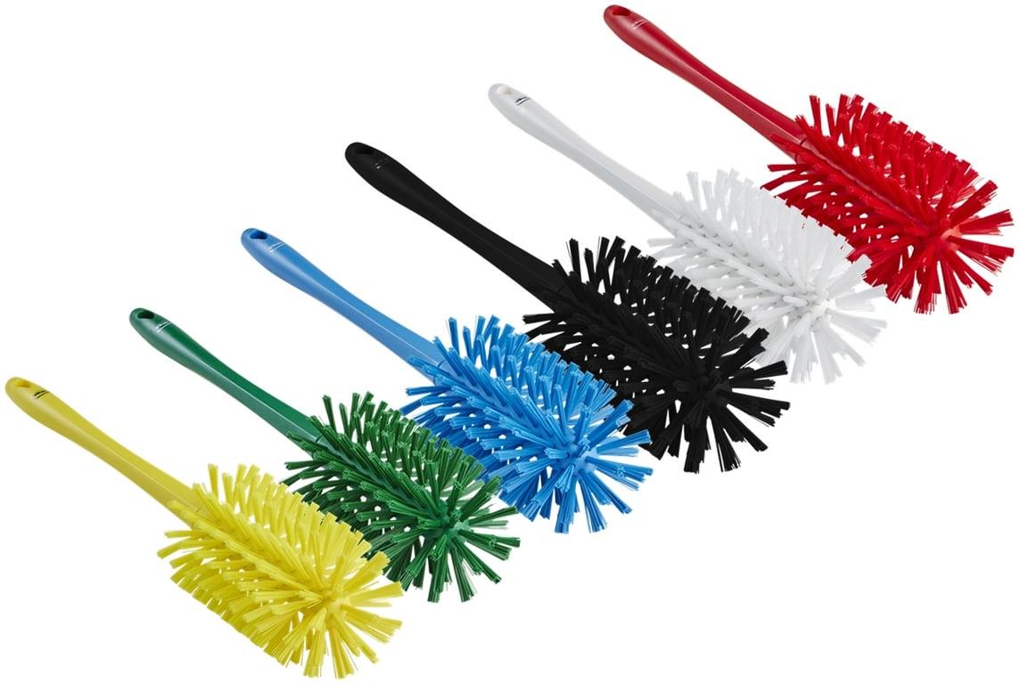 Vikan Medium/Hard Pipe Brush with handle 90 mm Diameter