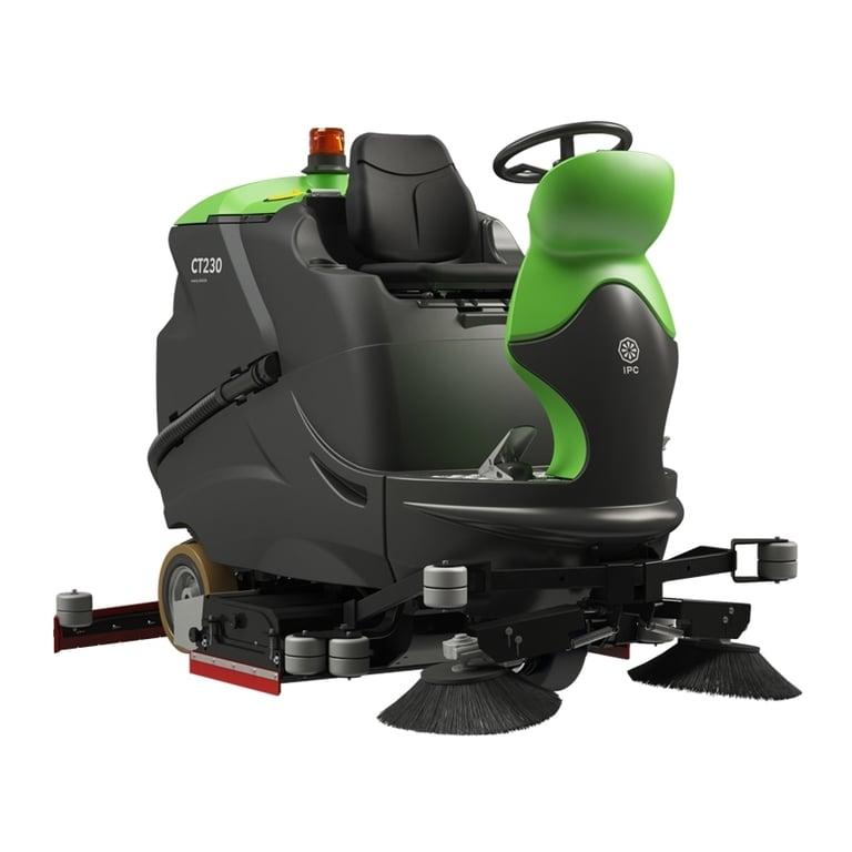 IPC Gansow Ride-On Scrubber Drier CT230 BT105 