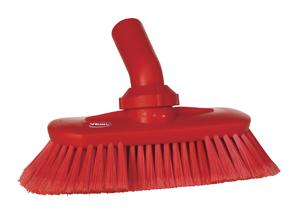 Vikan Soft/Split Waterfed Angle Adjustable Broom 240mm Red