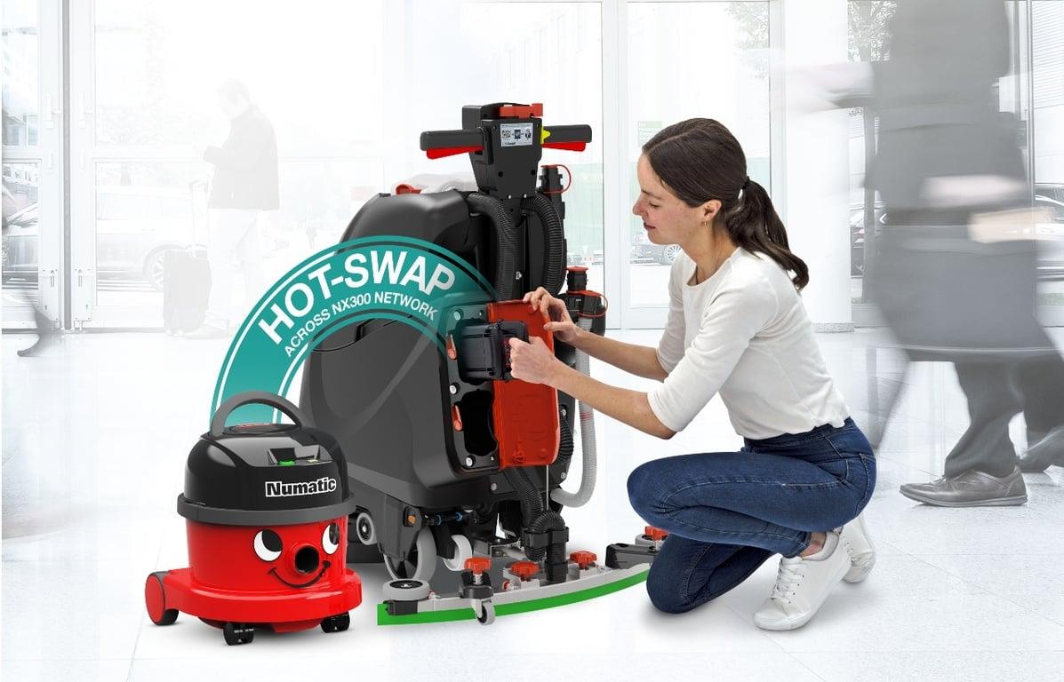 Numatic TTB3045NX-R Scrubber Dryer