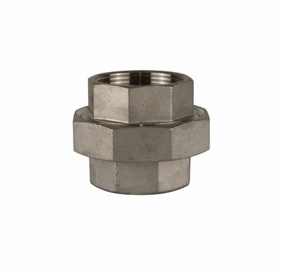 Stainless Steel Hexagon Union 1½