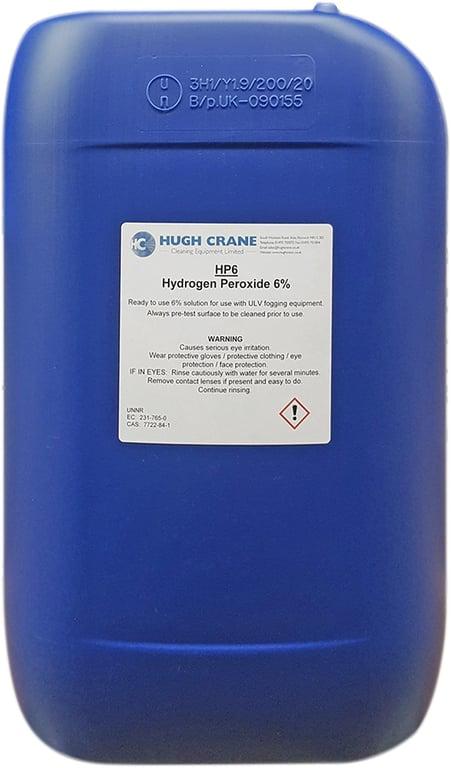 Hugh Crane HP6 Hydrogen Peroxide 6% 25L