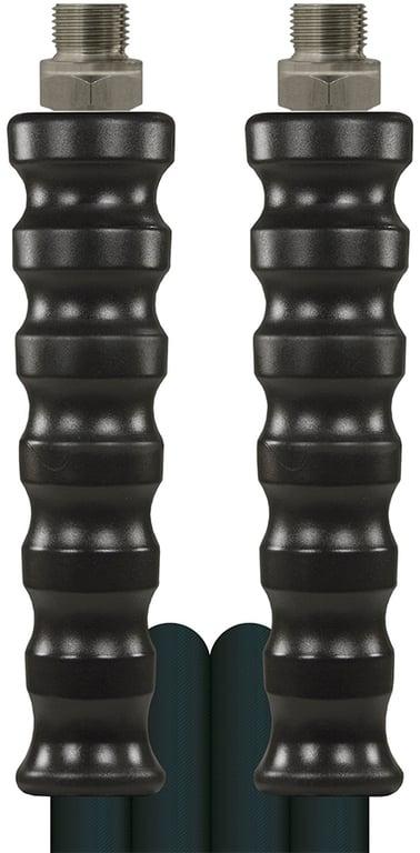 High Pressure Hose, 2 Wire, Black, 3/8"M, DN8, 400 bar 30M