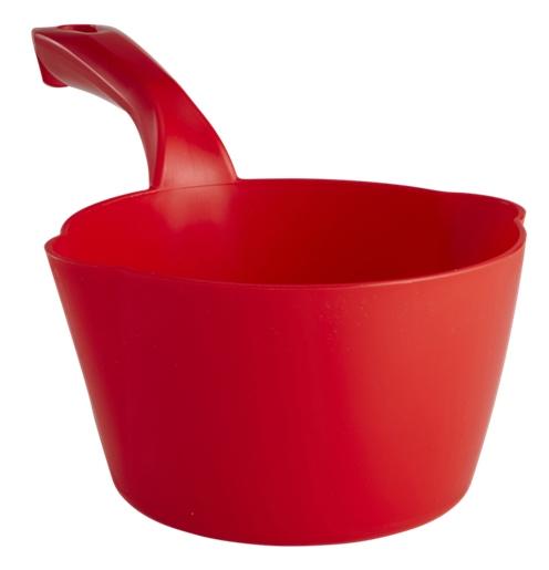 Vikan Round Bowl Scoop 1L Red