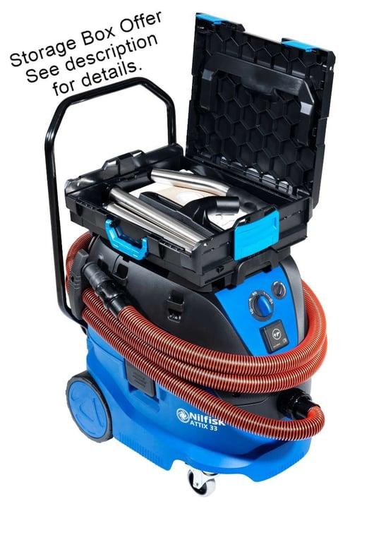 Nilfisk Attix 33-2M PC M Class Vacuum  110v