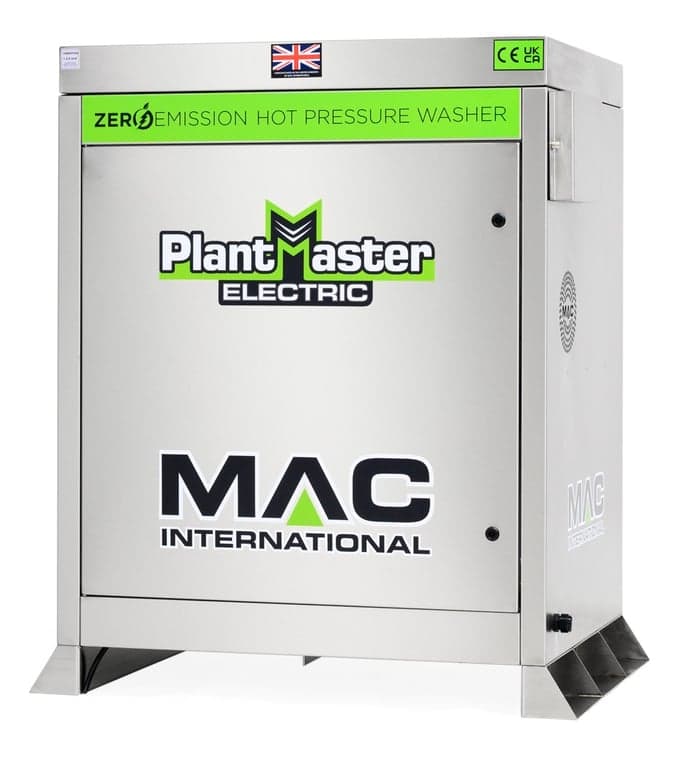 MAC Plantmaster Electric Stainless Static Hot Pressure Washer