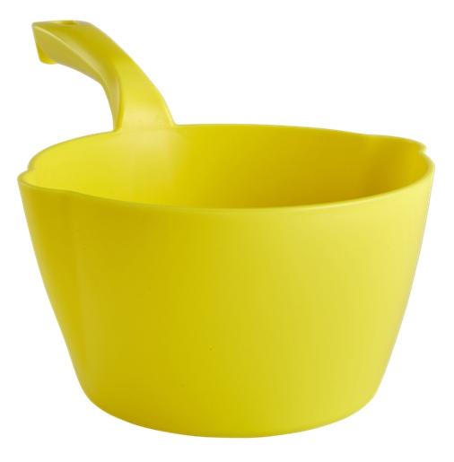 Vikan Round Bowl Scoop 2L Yellow