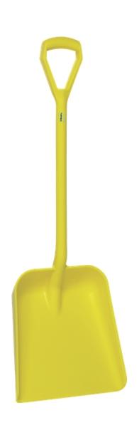 Vikan Shovel D-Grip - Short Handle - Large Blade Yellow