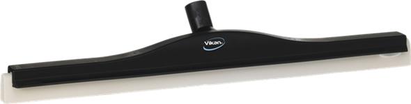 Vikan Revolving Neck Floor Squeegee with Replacement Cassette, 600mm Black