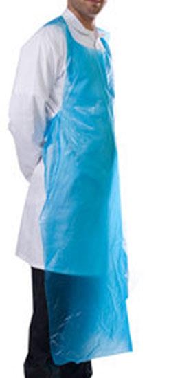 Disposable Apron Roll Blue