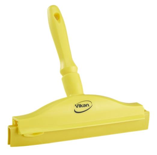 Vikan Hygienic Hand Squeegee with Replacement Cassette, 250mm Yellow