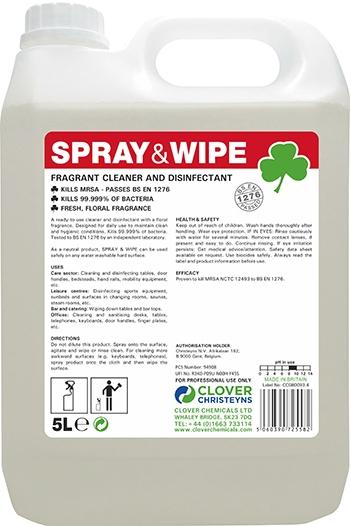Clover Spray & Wipe 5L