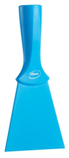 Vikan Nylon Hand Scraper with Threaded Handle 100 mm Blue