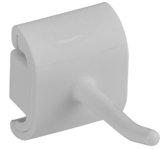 Vikan Wall Bracket Single Hook Module White