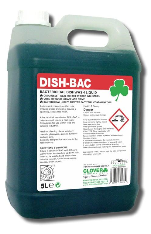 Clover Dish Bac 5L