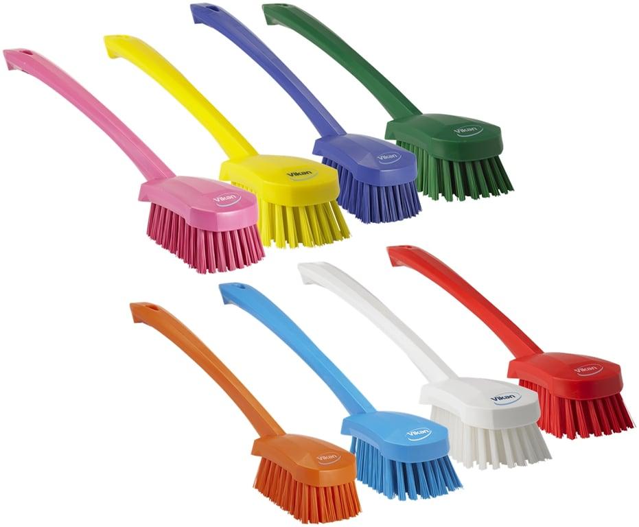 Vikan Hard Long Handle Washing Brush 415 mm