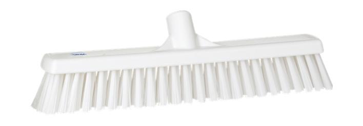 Vikan Soft/Hard Broom 410mm White