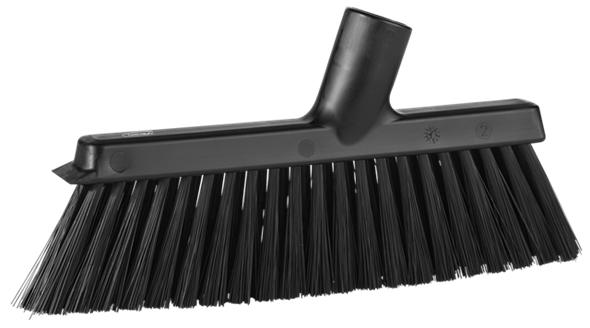 Vikan Dustpan Broom Medium 250mm Black