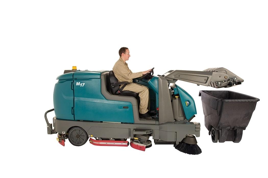 Tennant M17 Ride On Sweeper-Scrubber