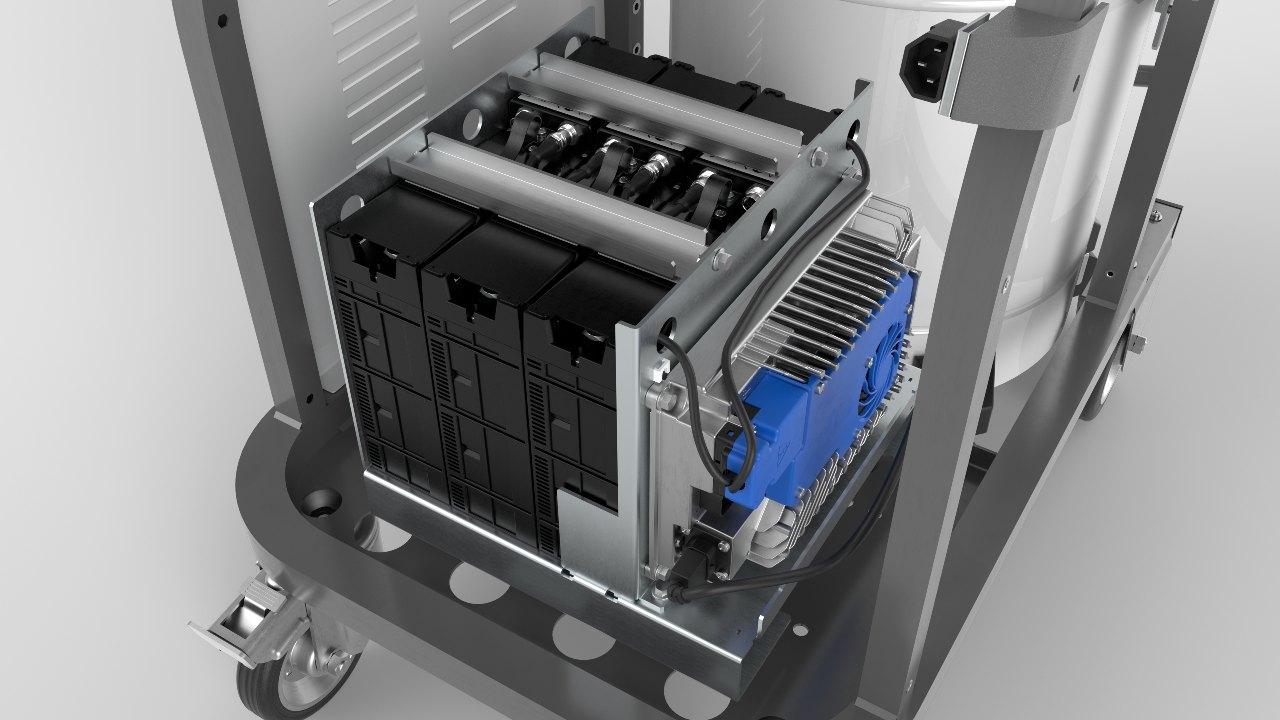 Nilfisk VHB436 Industrial Battery Vacuum