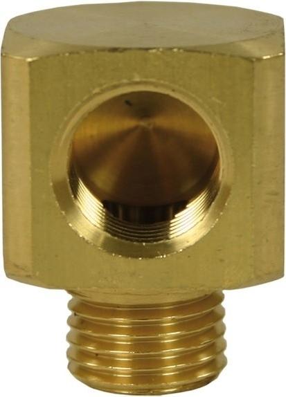 Brass F/M Square Elbow 3/8"