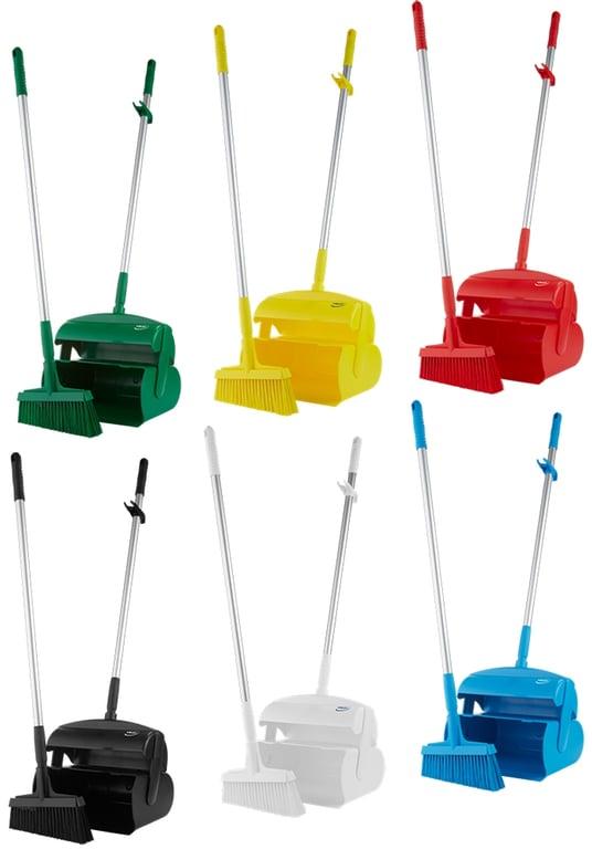 Vikan Dustpan and Medium Broom Set 350mm