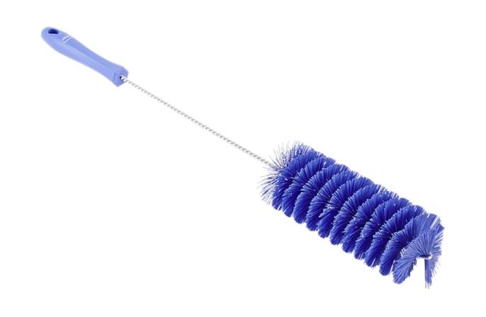 Vikan Medium Long Handle Tube Brush 60mm diameter Purple