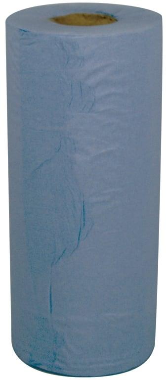 Paper Couch Roll Blue 50cm wide 2 Ply Single Roll