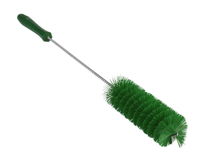 Vikan Medium Long Handle Tube Brush 50mm diameter Green