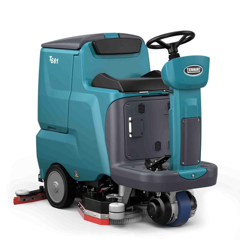 Tennant T681 Ride On Scrubber Dryer