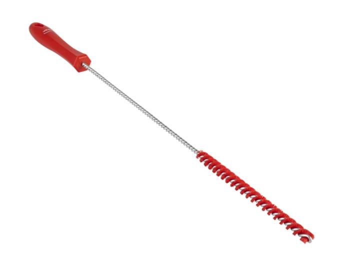 Vikan Medium Long Handle Tube Brush 10mm diameter Red