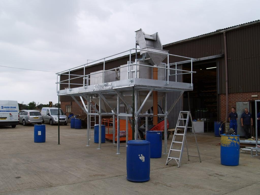 Static Bin Cleaning Machinery