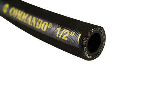 Commando Steam Hose Black 1/2" 100m
