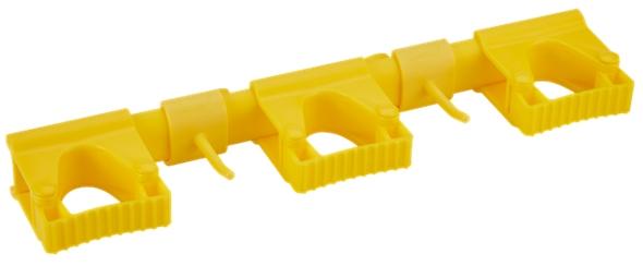 Vikan Hi-Flex Wall Bracket System 420mm Yellow