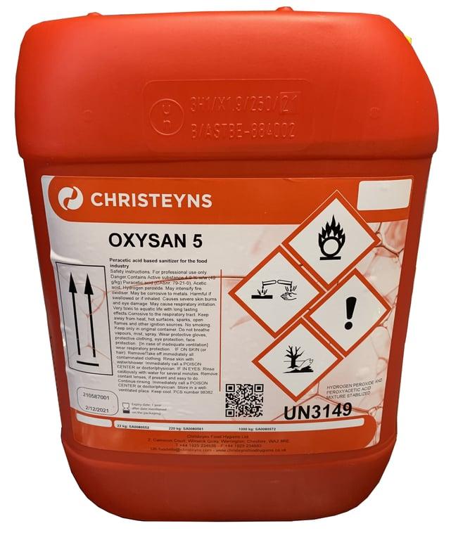 Oxysan 5 25ltr
