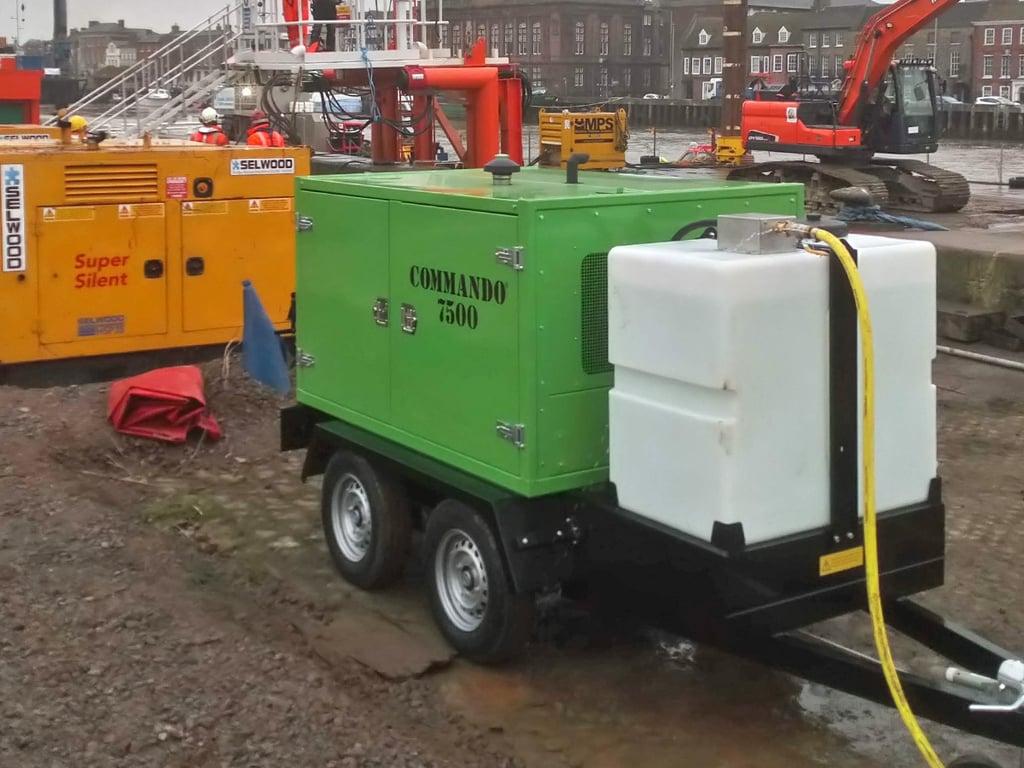 Commando 7500 High Pressure Jetting Unit