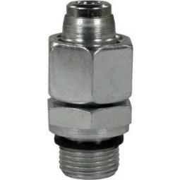 Bicone Ring Compression Fitting Adaptor 3/8"M to M16F