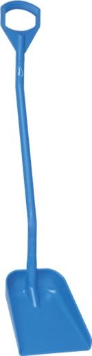 Vikan Ergonomic Shovel - Long Handle - Small Blade Blue