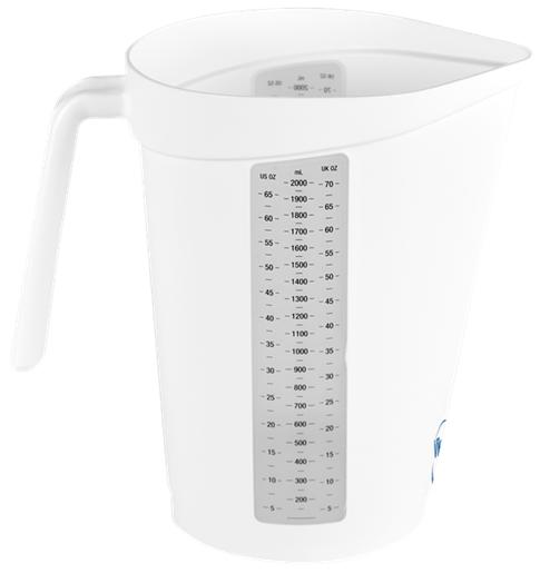 Vikan 2ltr Measuring Jug White